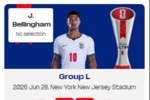 贡献传射，连场最佳！贝林厄姆当选英格兰2-0巴拿马全场最佳球员